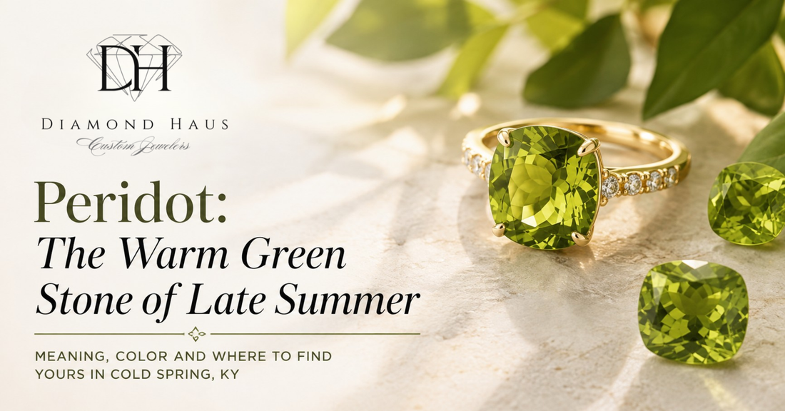 Peridot: The Warm Green Stone of Late Summer